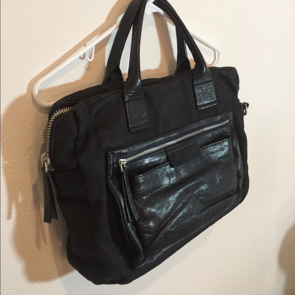 Marc by Marc Jacobs Leather/Canvas Tote GUC